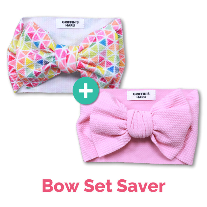 Haru's Bow - Party Pink Set
