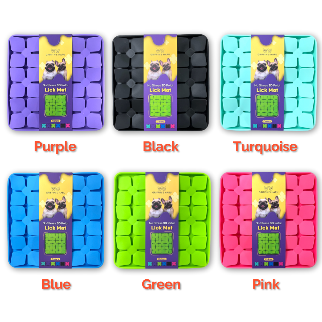 No Stress 3D Lick Mat Bundle