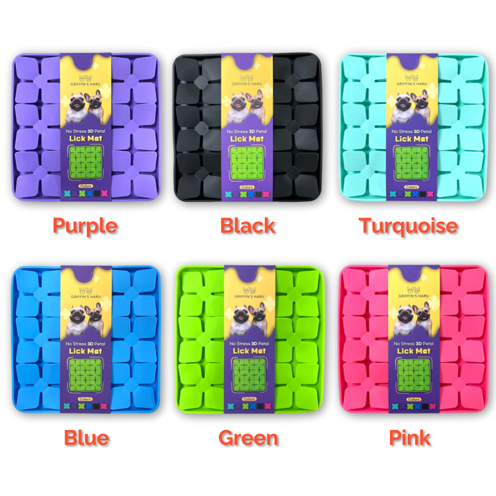 No Stress 3D Lick Mat Bundle