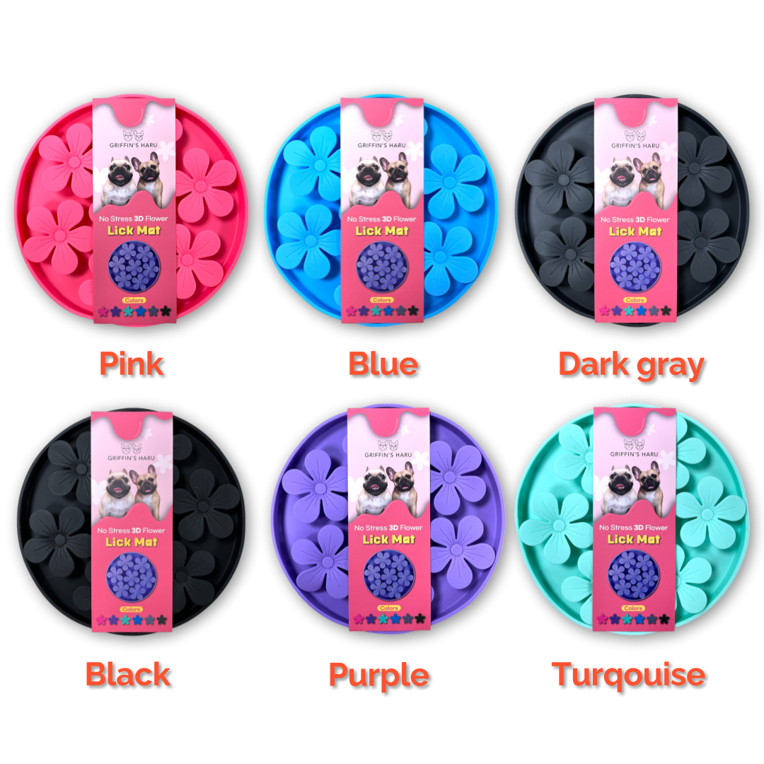 No Stress 3D Lick Mat Bundle