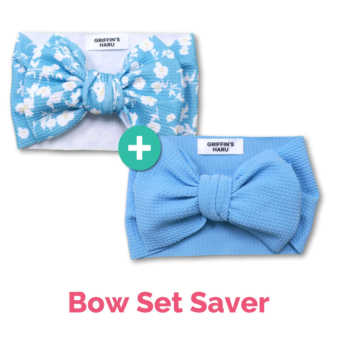 Haru's Bow - Paradise Blue Set