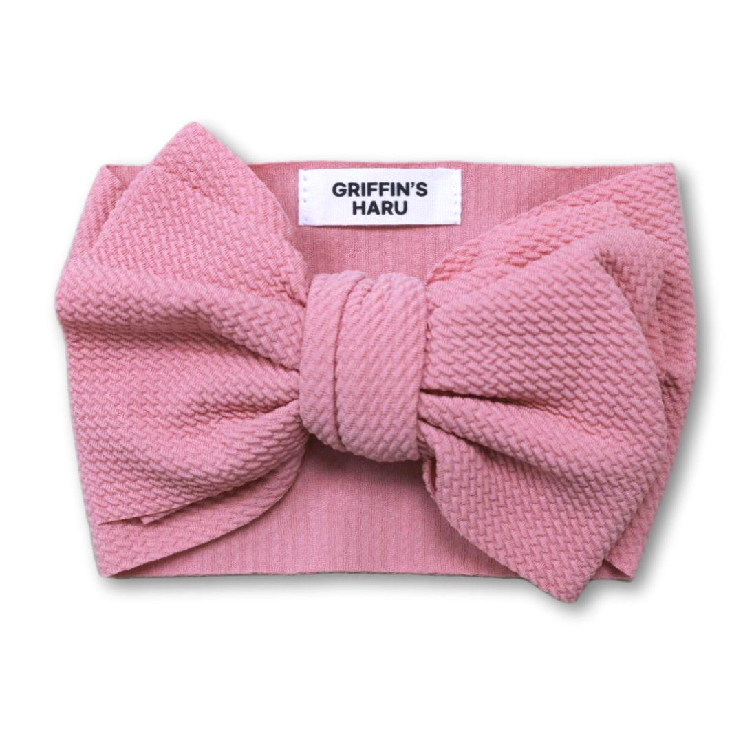 Haru's Bow - Calming Perfect Pink