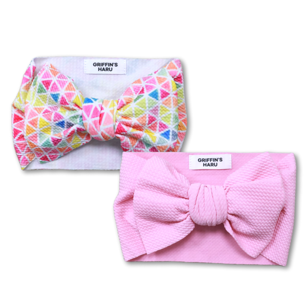 Haru's Bow - Party Pink Set