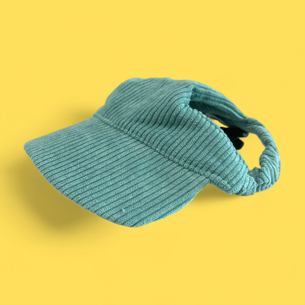 Cool Corduroy Sun Cap - Carolina Blue – Griffin's Haru