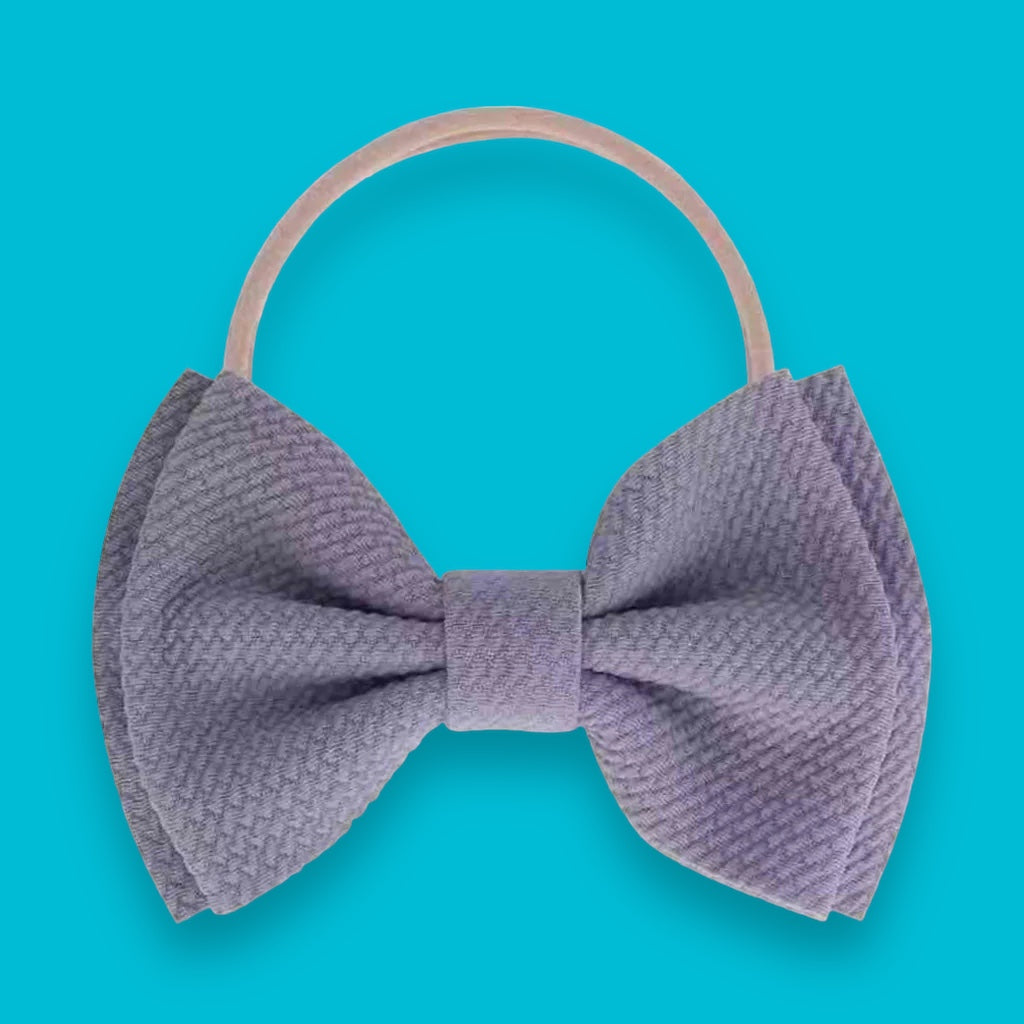 Haru's Best Bow Cloud Gray