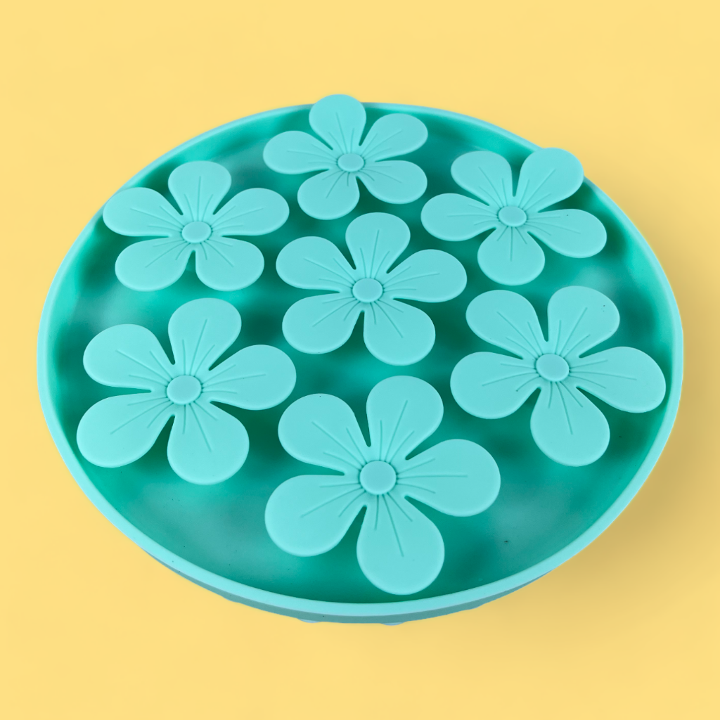 No Stress 3D Flower Lick Mat