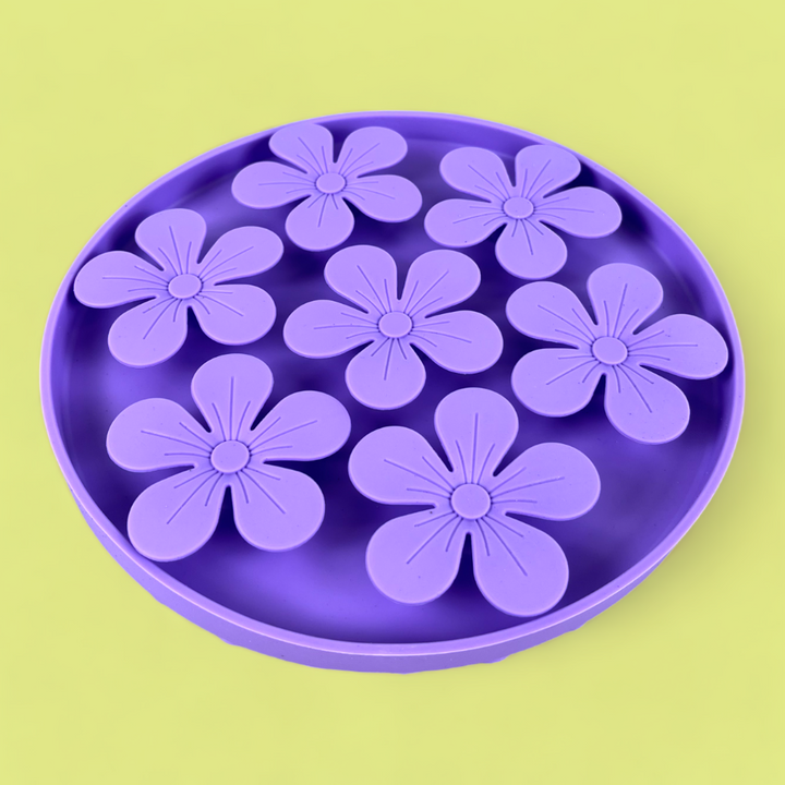 No Stress 3D Flower Lick Mat