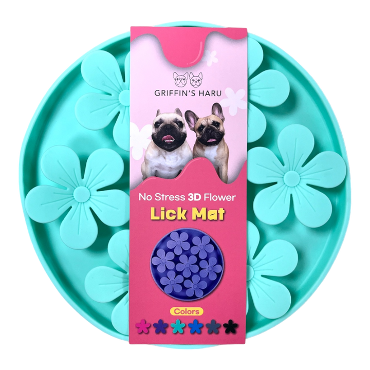 No Stress 3D Flower Lick Mat