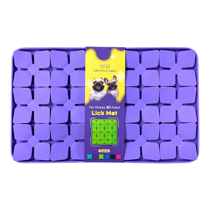 No Stress 3D Petals Lick Mat