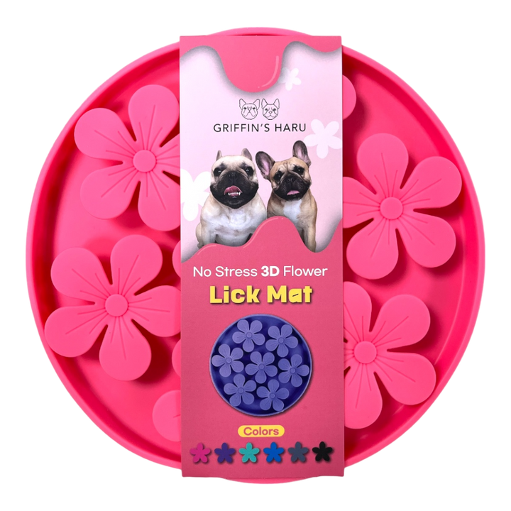 No Stress 3D Flower Lick Mat