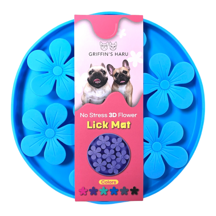 No Stress 3D Flower Lick Mat