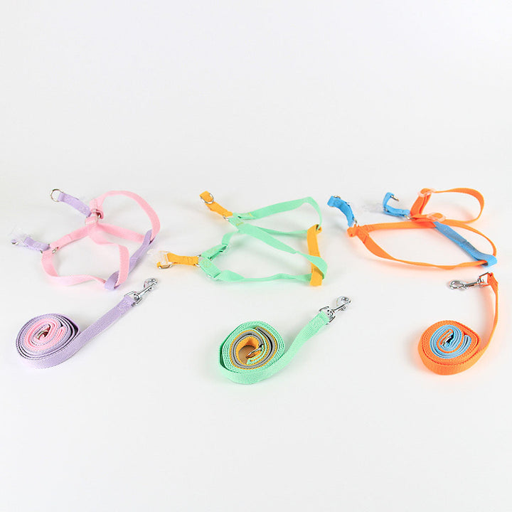 Lavender/Flamingo Sleek Easy Peasy Harness Set