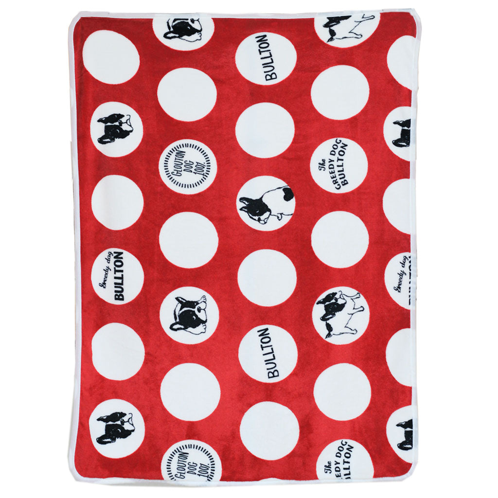 Frenchie Dot Blanket (2013491396706)