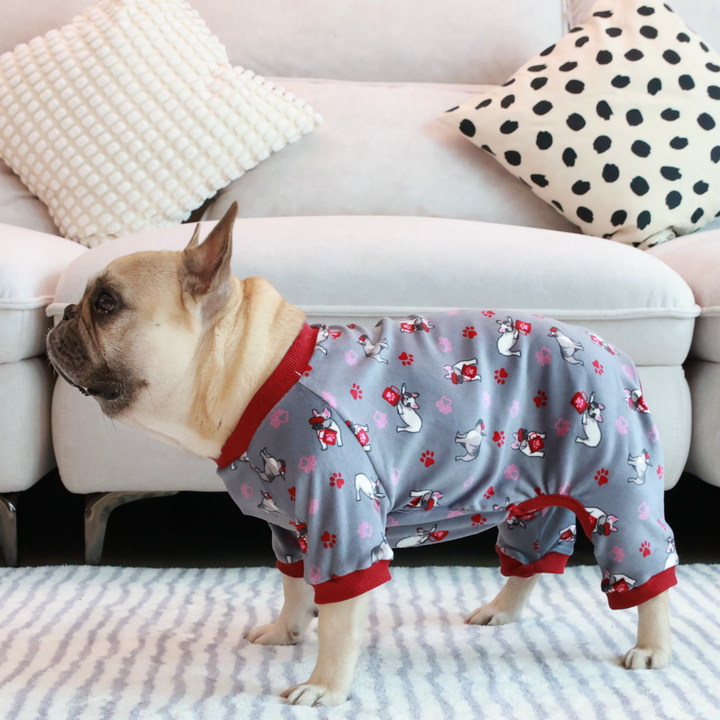 Luxury Soft Pajamas- Frenchie Sweet Dreams