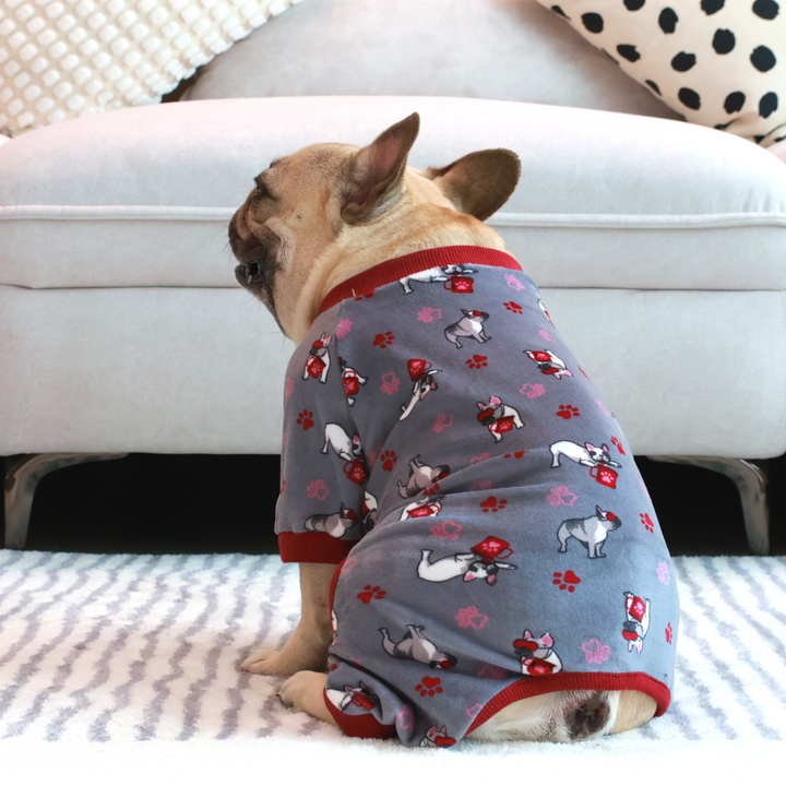 Luxury Soft Pajamas- Frenchie Sweet Dreams