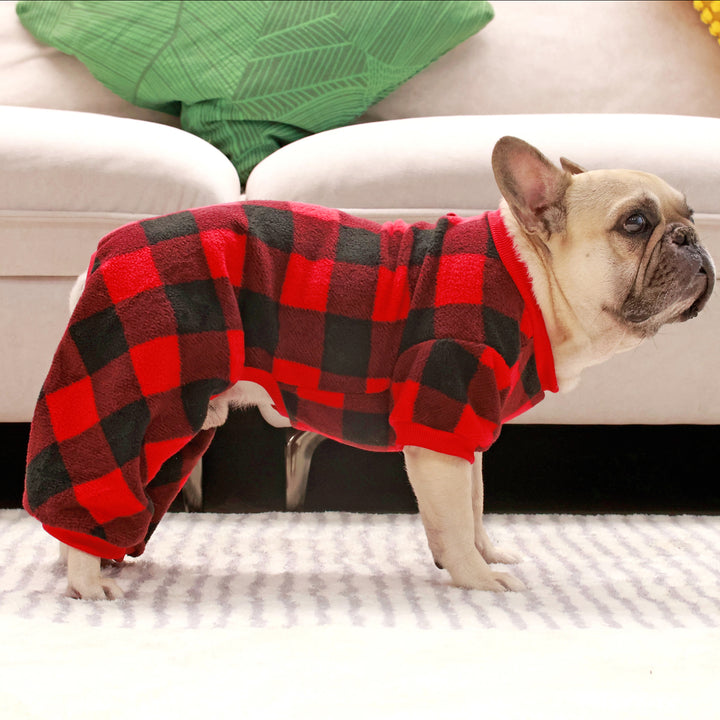 Plaid Snuggle Christmas PJ's