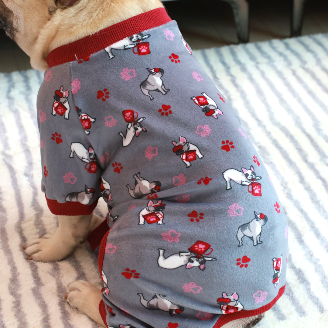 Luxury Soft Pajamas- Frenchie Sweet Dreams