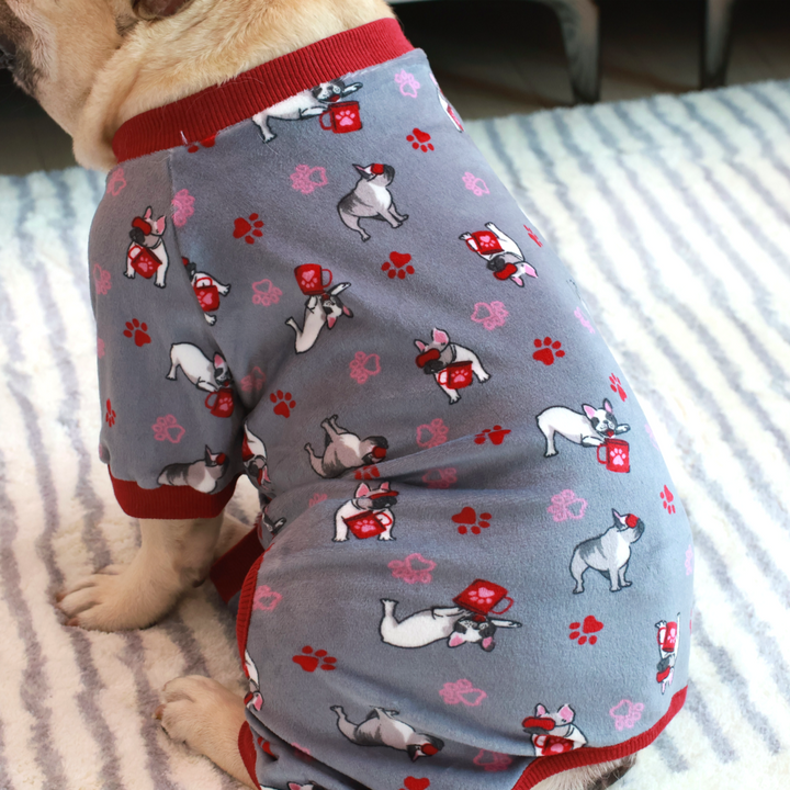 Luxury Soft Pajamas- Frenchie Sweet Dreams