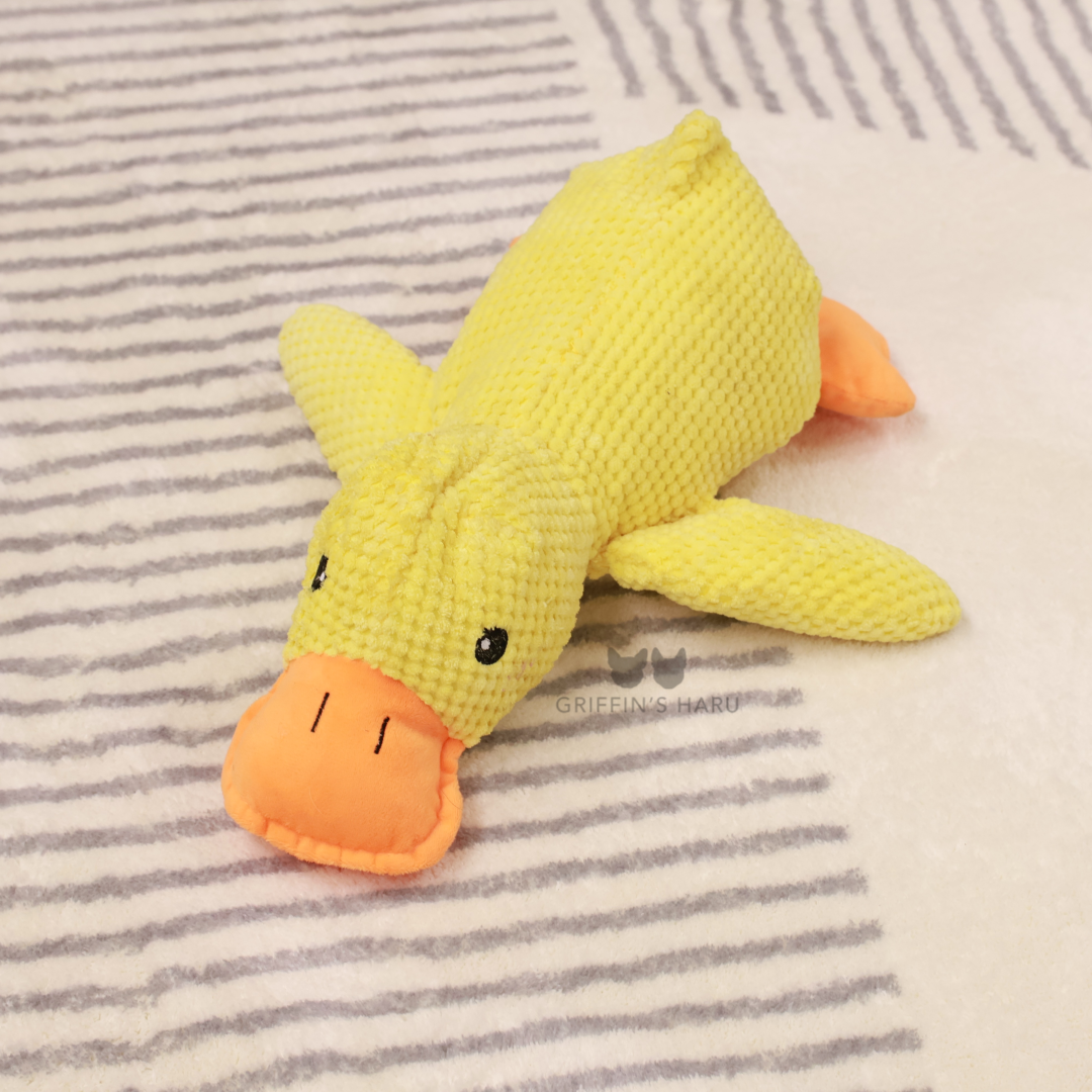 Griffin's Haru Calming Duck - 2 in 1 Dog Toy & Dog Pillow