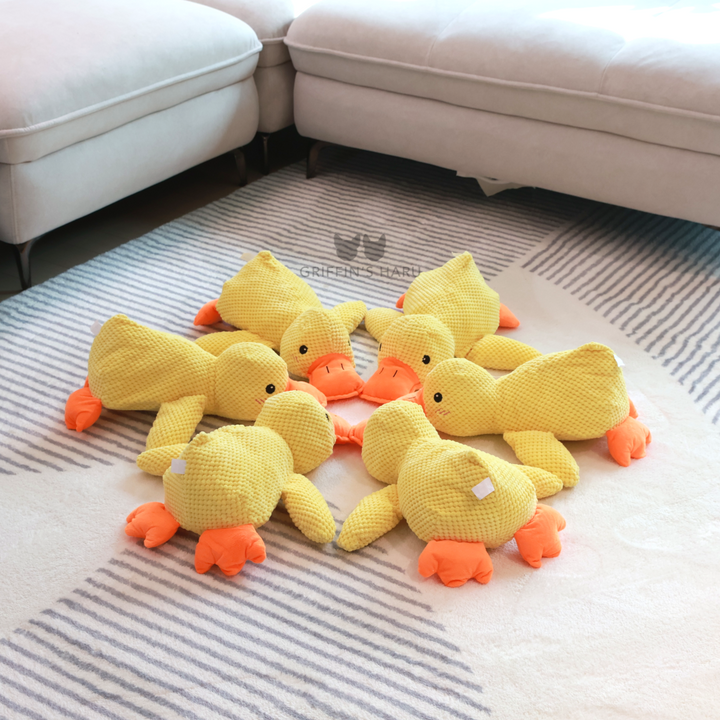 Griffin's Haru Calming Duck - 2 in 1 Dog Toy & Dog Pillow