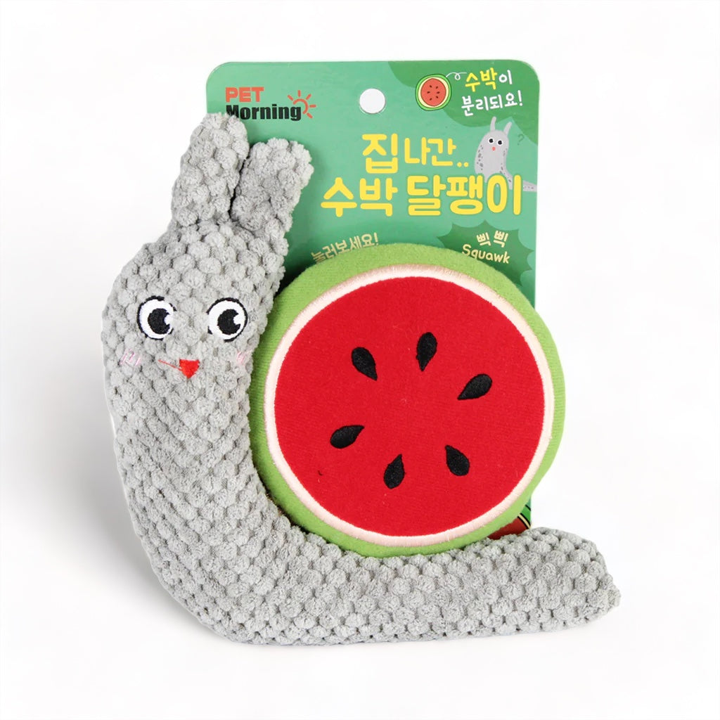 Mr Smiley Snail- Watermelon (2 toys in 1)