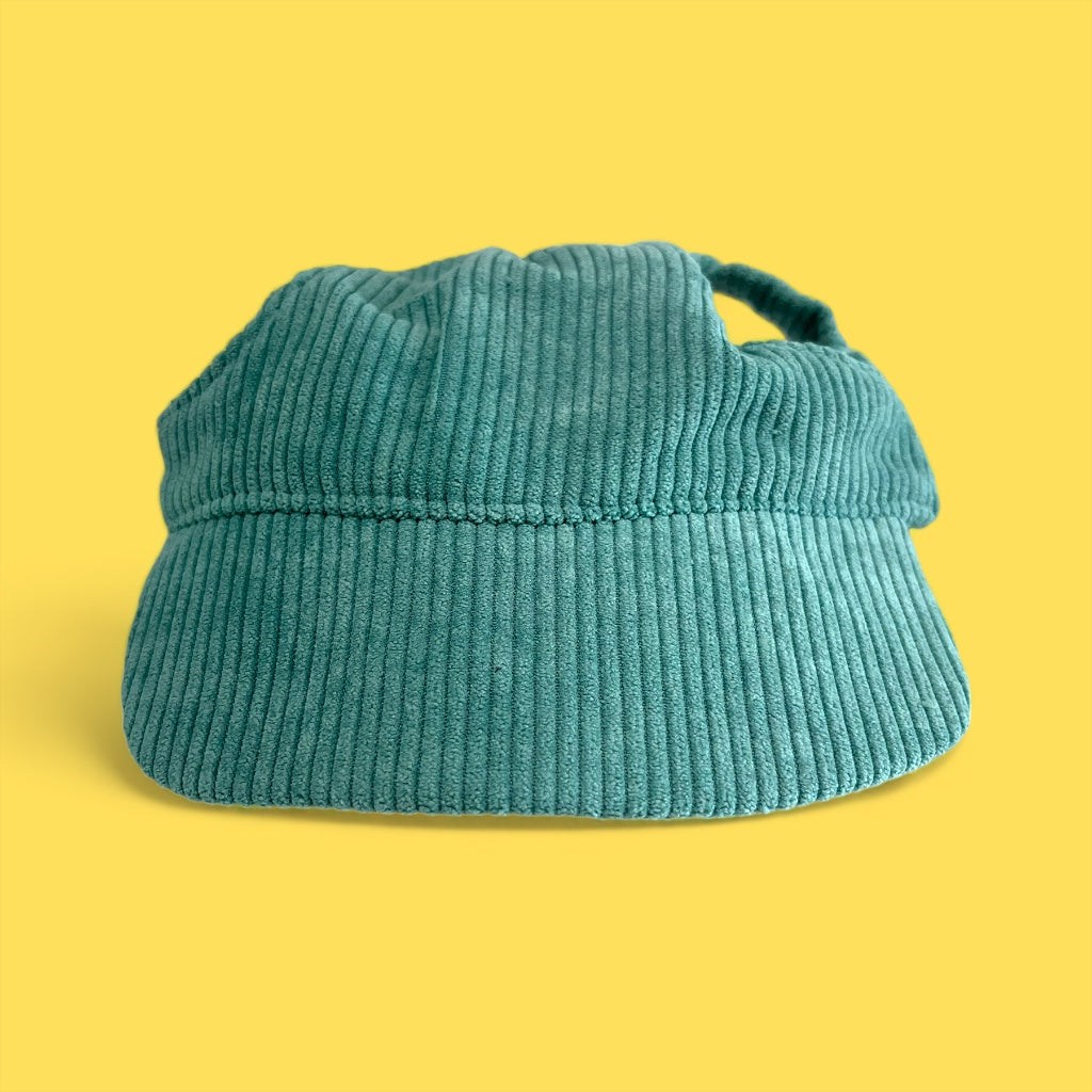 Cool Corduroy Sun Cap - Terrific Teal