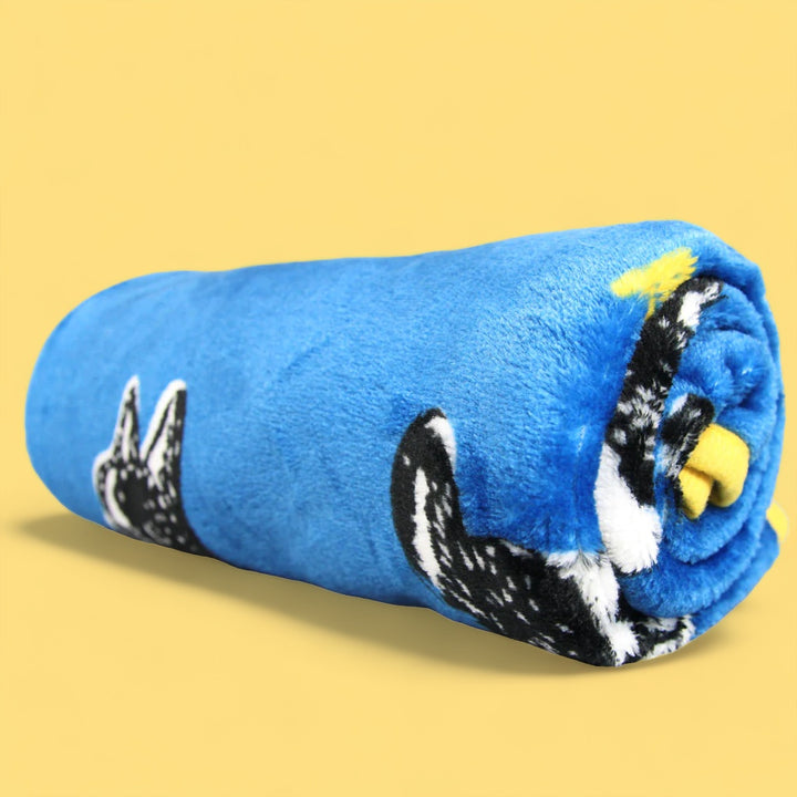 Blue Frenchie Blanket