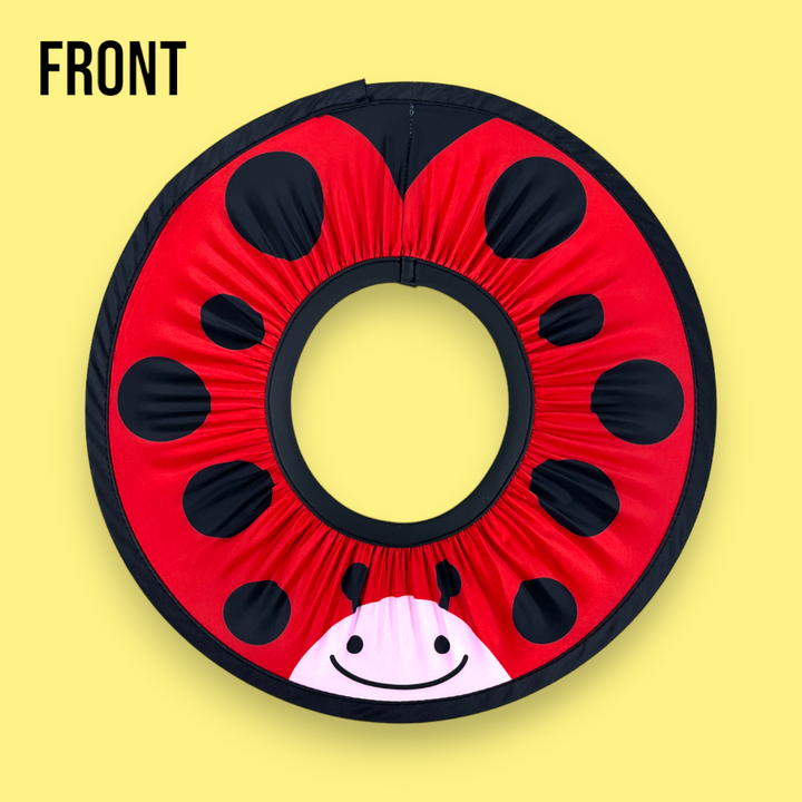 Doggo Ear Protector Shower Cap - Ladybug