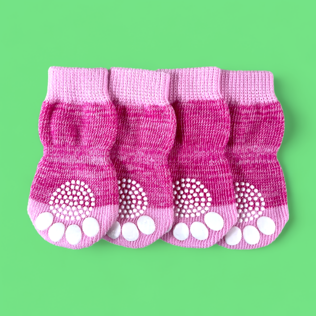 Cute Pink Doggo Socks