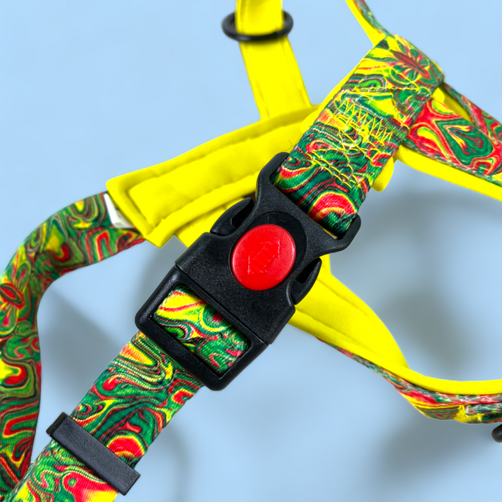 No Pull Padded Doggo Harness Set - Sunshine Yellow