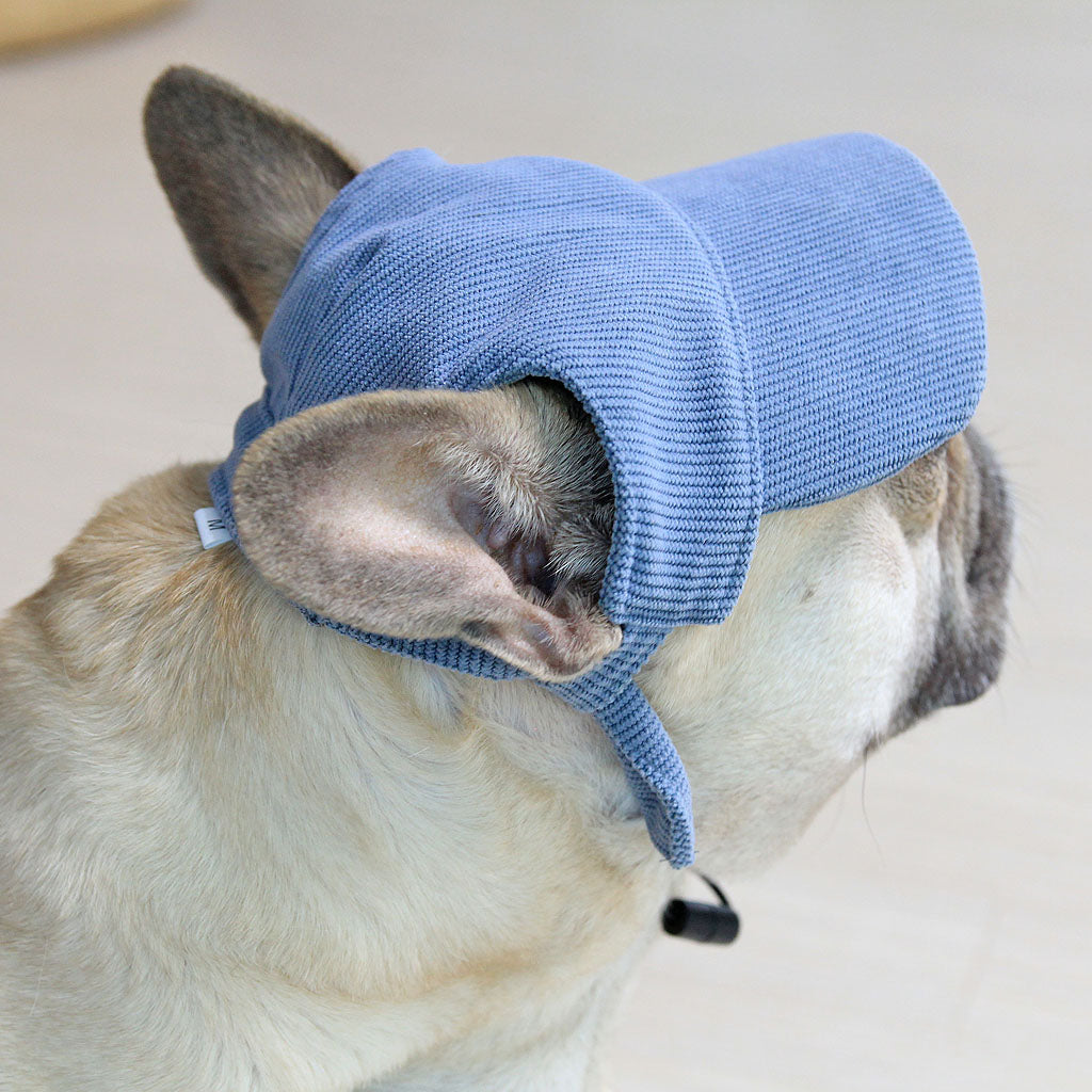 Cool Corduroy Sun Cap - Carolina Blue