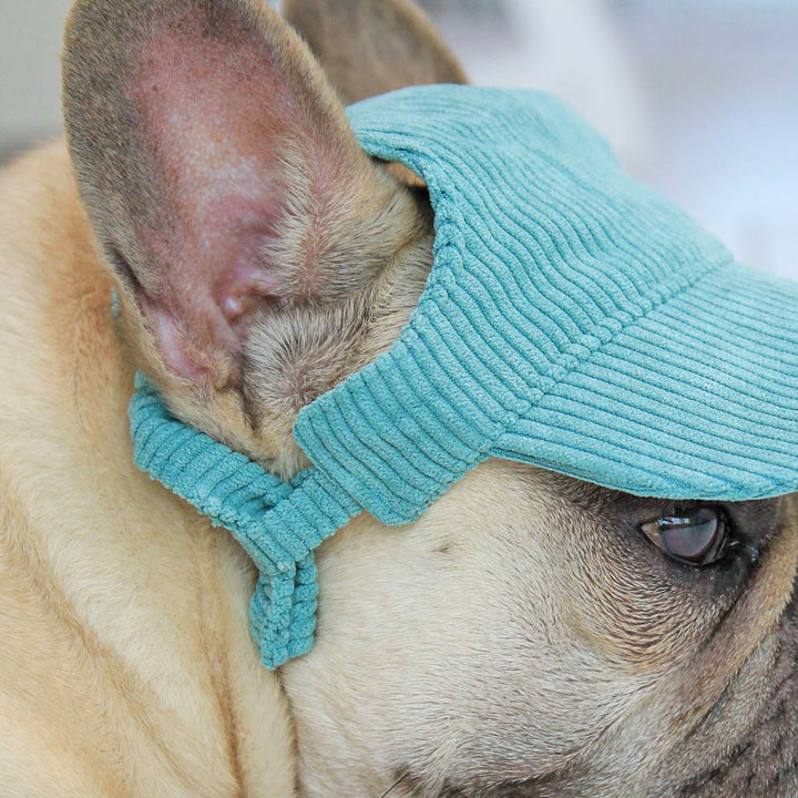Cool Corduroy Sun Cap - Terrific Teal