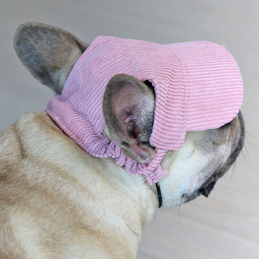 Cool Corduroy Sun Cap - Dusty Pink