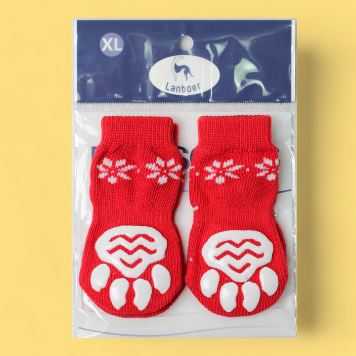 Red Reindeer Doggo Socks