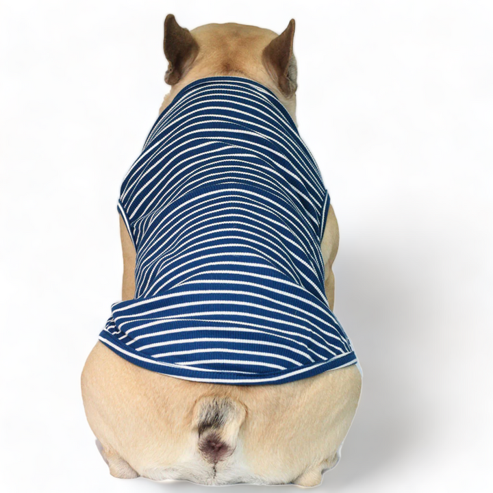 Blue Potato Striped Vest
