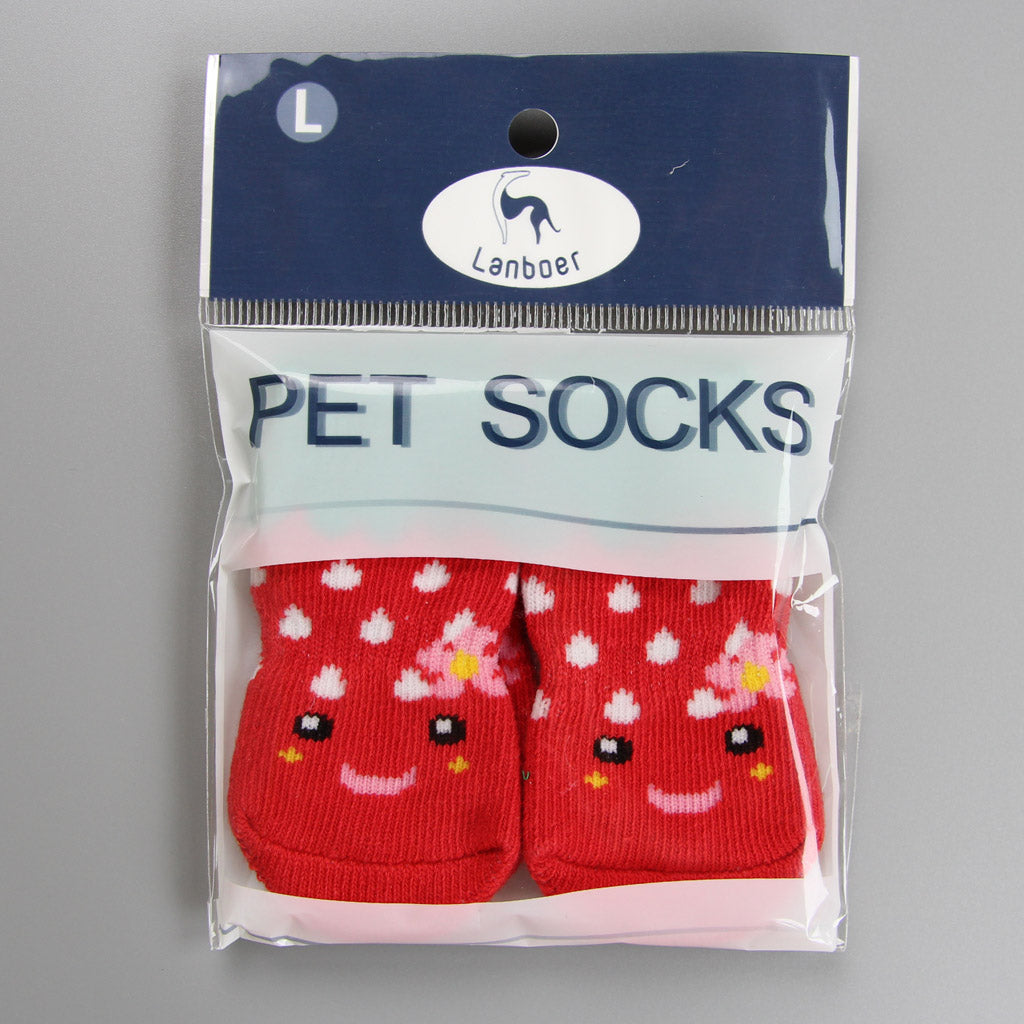 Strawberry Doggo Socks (6548323795078)